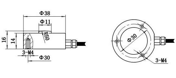 称重传感器,LZ-WX3微小型测力传感器