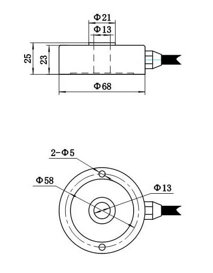 LZ-MH11穿孔膜合称重传感器